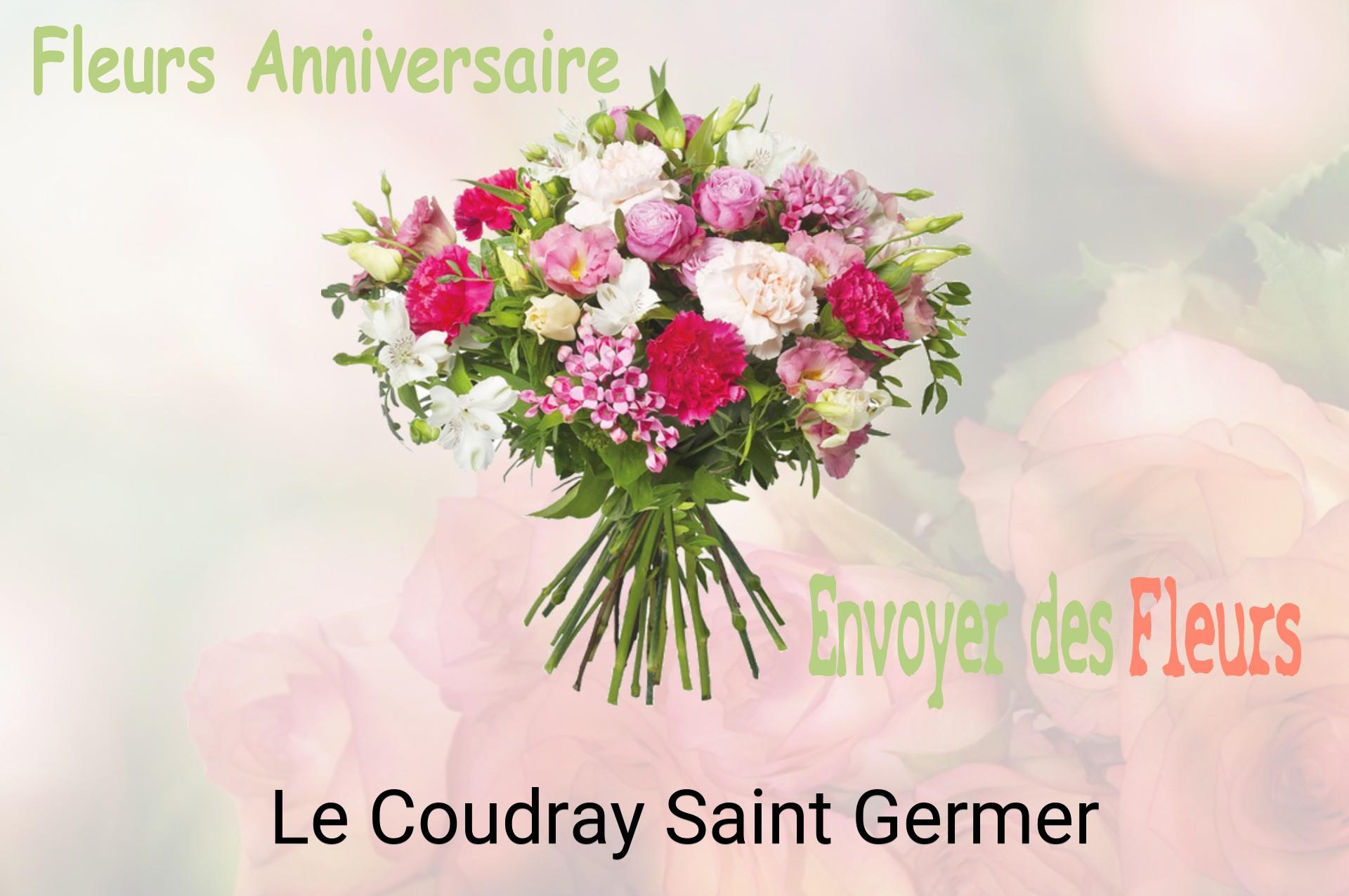 Bouquet de fleurs d’anniversaire livré à Le Coudray-Saint-Germer